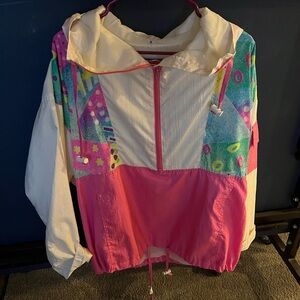 Vintage 90’s Colorful Women's windbreaker